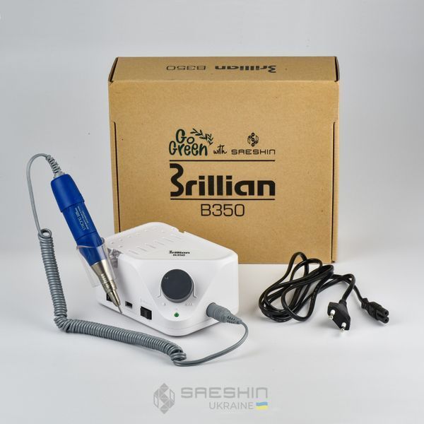 Фрезер для манікюру Brillian B350 з ручкою Strong 105. 100% Оригінал sua0063 фото