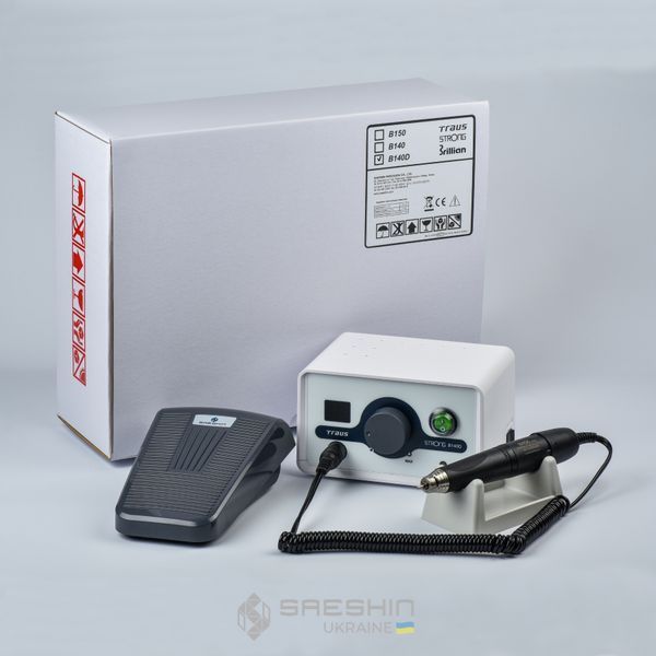 Фрезер для манікюру Strong B140D з ручкою Strong H450. 100% Оригінал sua019 фото