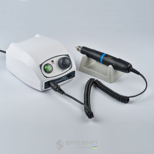 Фрезер для педикюра Strong 207A с ручкой Strong H400. 100% Оригинал sua022 фото