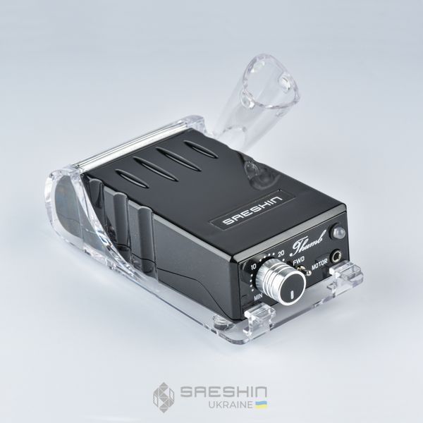 Фрезер для манікюру портативний Strong ThumbIII з ручкою Strong H325 (чорний). 100% Оригінал sua025 фото